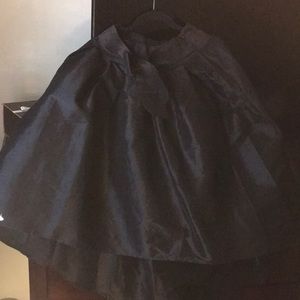 Black party skirt